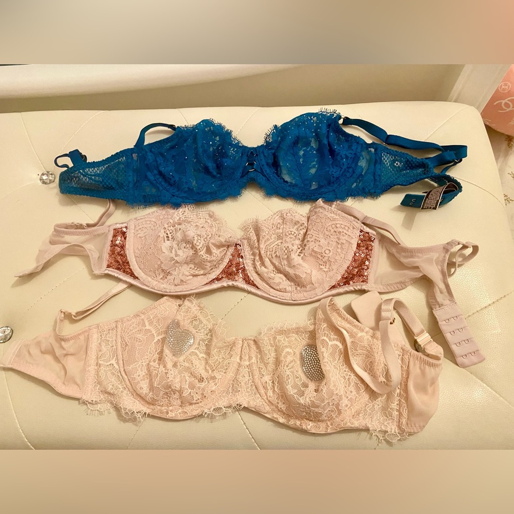 Victoria secret lace bras
